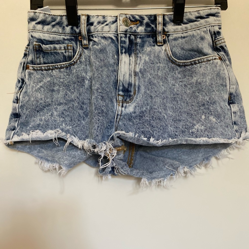 Blue low rise PacSun shorts